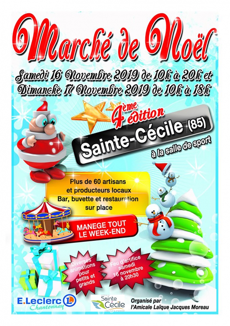 MARCHE DE NOEL A SAINTE CECILE - TV Vendée
