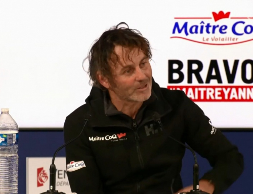 Vendée Globe : Conférence de presse de Louis Burton - TV ...