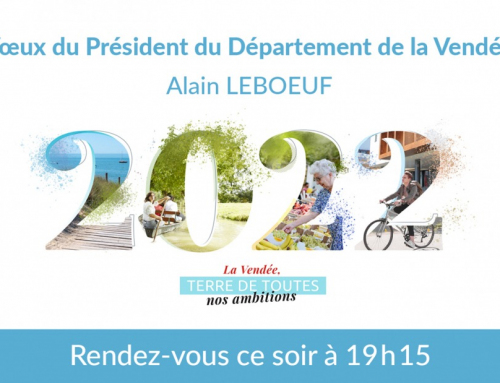 Voeux 2022 du Président du Département de la Vendée