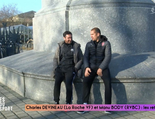 Retrouvailles Charles Devineau (La Roche VF) – Manu Body (RVBC) – Visages du Sport