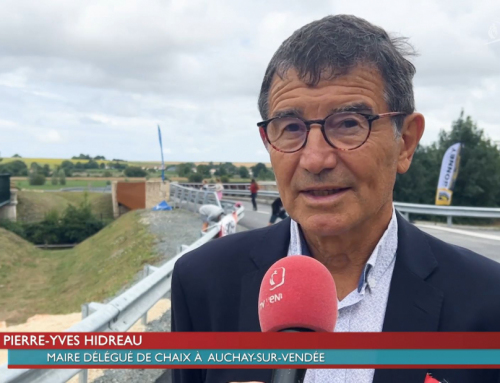 Auchay-sur-Vendée : inauguration du nouveau pont