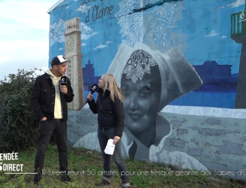 La Vendée en Direct : R Street réunis 50 artistes pour une fresque géante aux Sables-d’Olonne