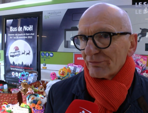 Les 3500 jouets du bus de Noël remis à trois associations caritatives du département