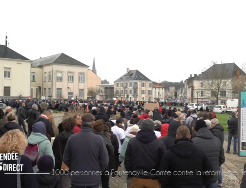 La Vendée en Direct : Dans le cortège de la manifestation de Fontenay