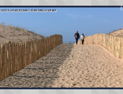Le + de l’info : Un nouvel accès à la plage des dunes 1 de Brétignolles-sur-Mer
