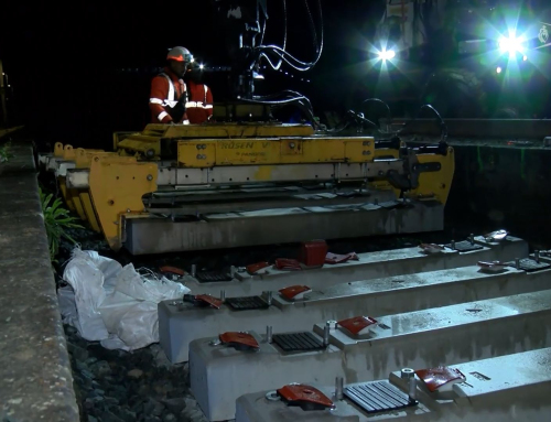 La Roche-sur-Yon : La fin d’un gros chantier de nuit pour renouveler les rails de la gare SNCF