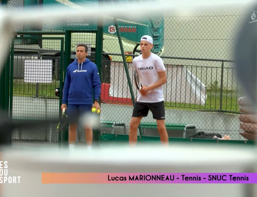 Visages du Sport – Lucas MARIONNEAU – SNUC Tennis