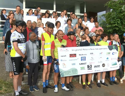 La Roche-sur-Yon : Une équipe de patients et soignants en route pour Paris et ses JO… A vélo