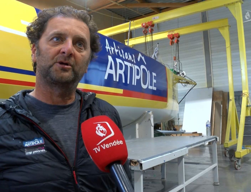 Les Sables d’Olonne : Fin de chantier pour La Mie Câline, l’Imoca d’Arnaud Boissière pour le Vendée Globe