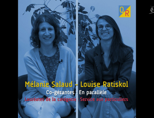 Q/R – Mélanie Salaud & Louise Ratiskol, co-gérantes « En parallèle » – Lauréates de la catégorie : Service aux particuliers