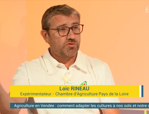 Loïc RINEAU, expérimentateur au service Végétal CRA PdL