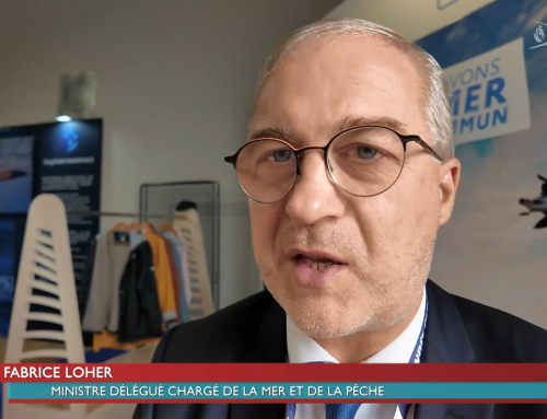 Les Sables d’Olonne : Visite du ministre délégué de la mer et de la pêche, Fabrice Loher