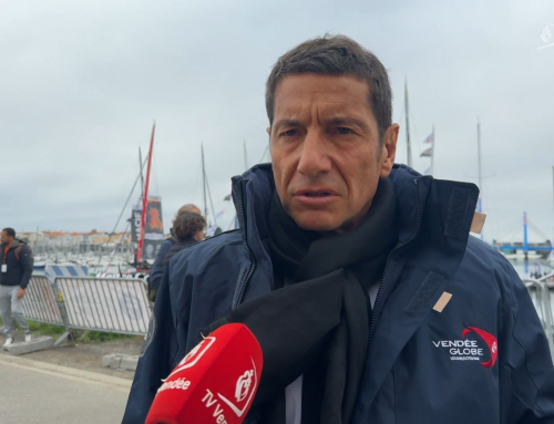 Vendée Globe 2024 : Visite de David Lisnard, président de l’Association des maires de France