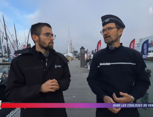 Dans les coulisses du dispositif de la police sur le village du Vendée Globe