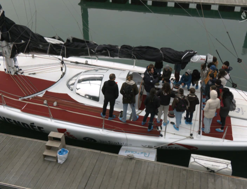 Les Sables d’Olonne. Le Vendée Globe, outil pédagogique pour les classes de Vendée