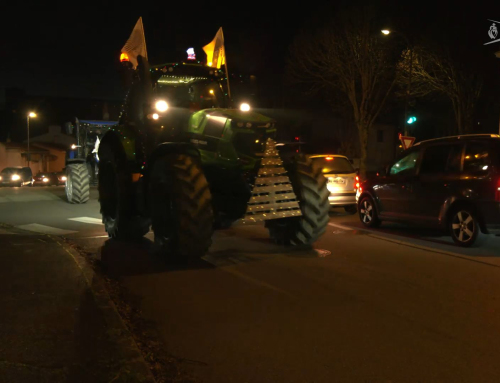 Le Poiré-sur-Vie. Les agriculteurs lancent leur propre parade de Noël en tracteurs