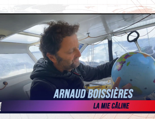 L’Image du Jour du Vendée Globe – 3 décembre 2024 : Arnaud Boissière et son globe gonflable : un voyage au cœur de la course