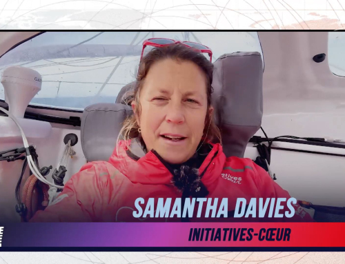 L’image du jour du Vendée Globe du 19 décembre : Samantha Davies et le départ de Pip Hare