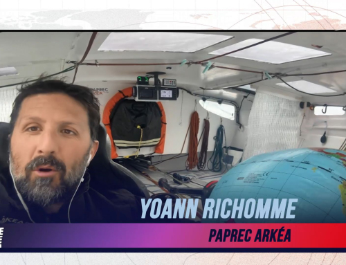 L’image du jour du Vendée Globe du 20 décembre : Yoann Richomme en route vers le Cap Horn !