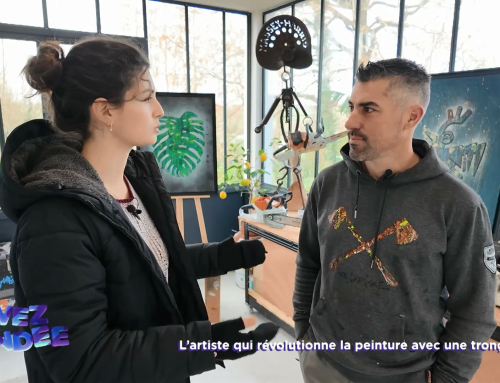 Vivez la Vendée : L’artiste qui révolutionne la peinture avec sa tronçonneuse