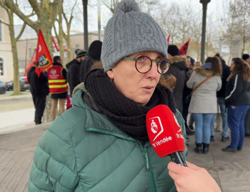 La Roche-sur-Yon : les AESH et les assistants d’éducation mobilisés pour dénoncer leur situation précaire