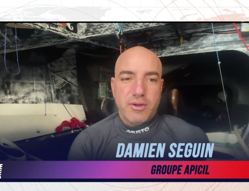 L’image Du Vendée Globe du Vendredi 10 Janvier : Damien Seguin face au défi de l’Atlantique Sud !