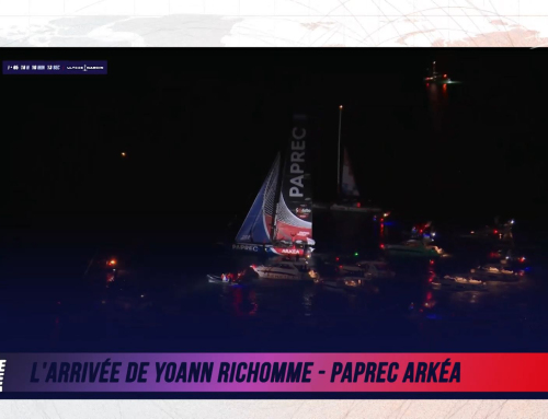 L’image du jour du Vendée Globe du 15 janvier : Yoann Richomme, un retour triomphal aux Sables d’Olonne !