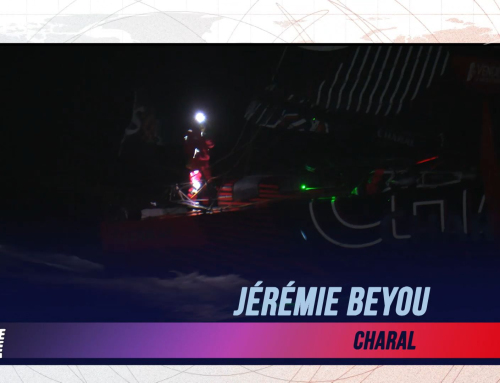 L’image du jour du Vendée Globe du 24 janvier : Jérémie Beyou, une arrivée triomphale !