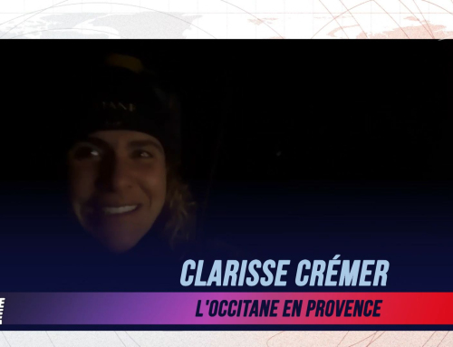 L’image du jour du Vendée Globe du 27 Janvier : Clarisse Crémer, une arrivée en pleine nuit !